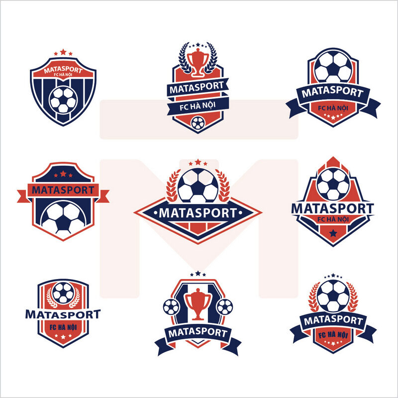 Bộ Sưu Tập Logo Bóng Đá MATASPORT Mới - Mata Sport