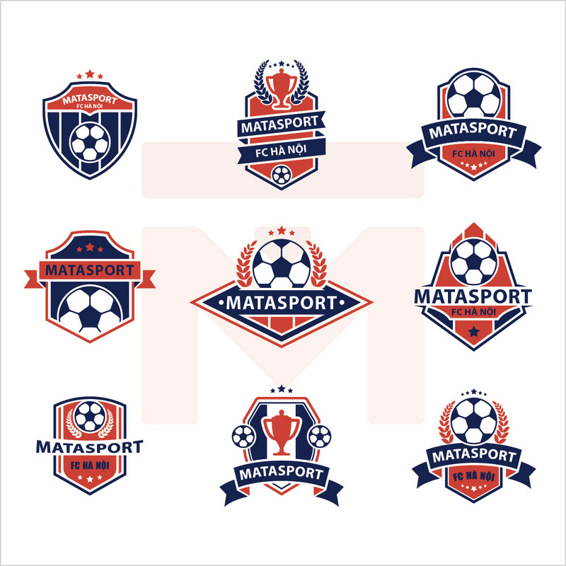 Mẫu Logo bóng đá MATASPORT Có 1 - 0 - 2