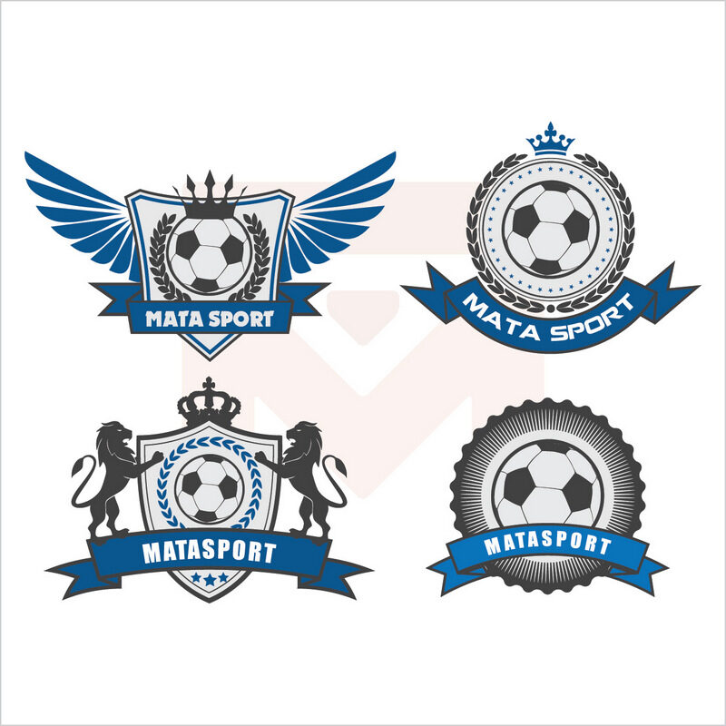 Logo Bóng Đá MATASPORT Phiên Bản Xanh Bích - Mata Sport