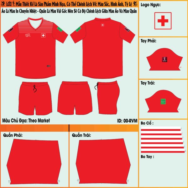 Hãy thay đổi phong cách của mình cùng áo bóng đá Switzerland sân nhà bảng G World Cup 2022 không logo tại shop Mata Sport. Với chất liệu thể thao cao cấp, màu sắc tươi mới cùng form dáng áo chuẩn, hiện đại, chắc chắn sẽ làm bạn hài lòng.