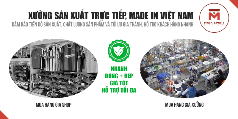 Quy trình sản xuất trực tiếp tại Việt Nam