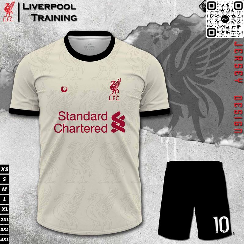 Mẫu áo đá banh CLB Liverpool training mới