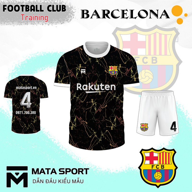 Các mẫu áo Barca
