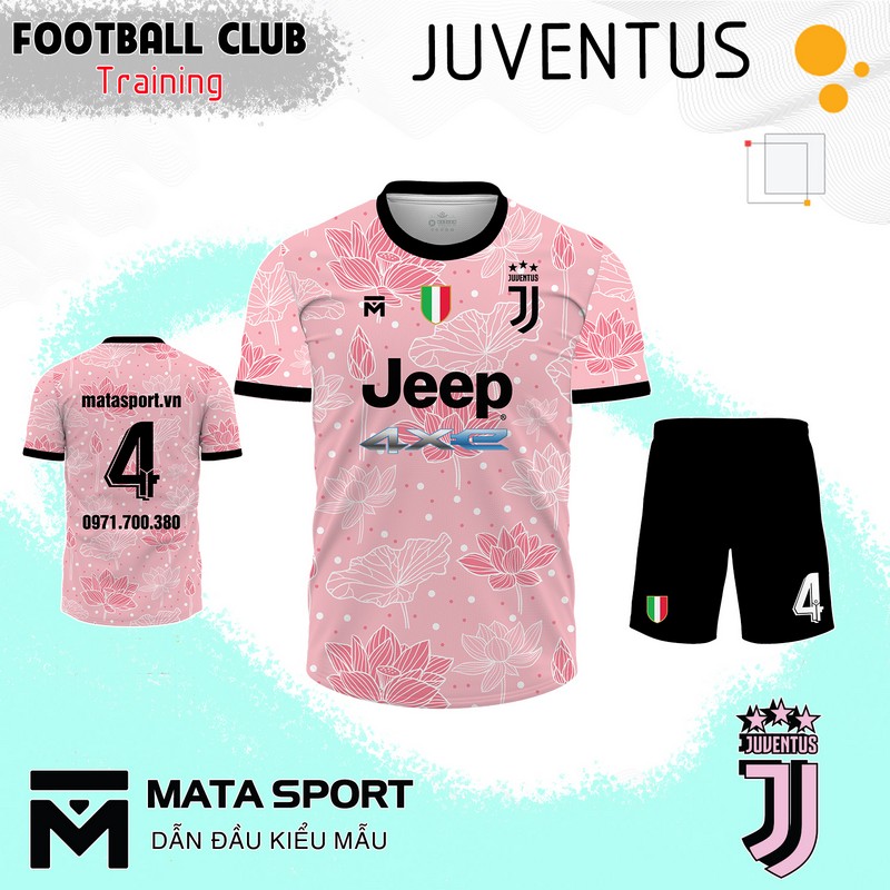Áo đấu Juventus màu hồng