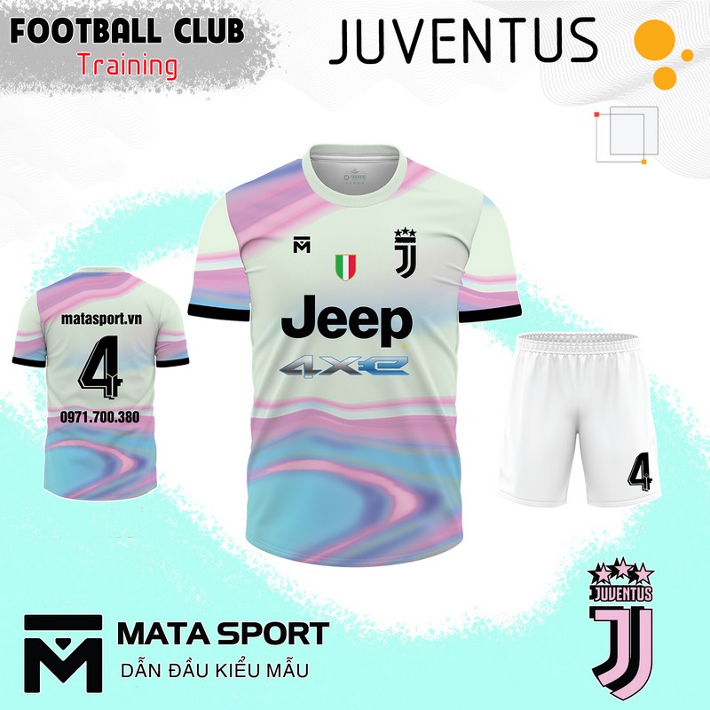 Áo bóng đá Juventus đẹp 2023
