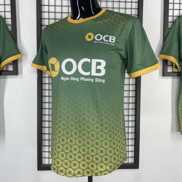 Áo bóng đá ngân hàng OCB thiết kế
