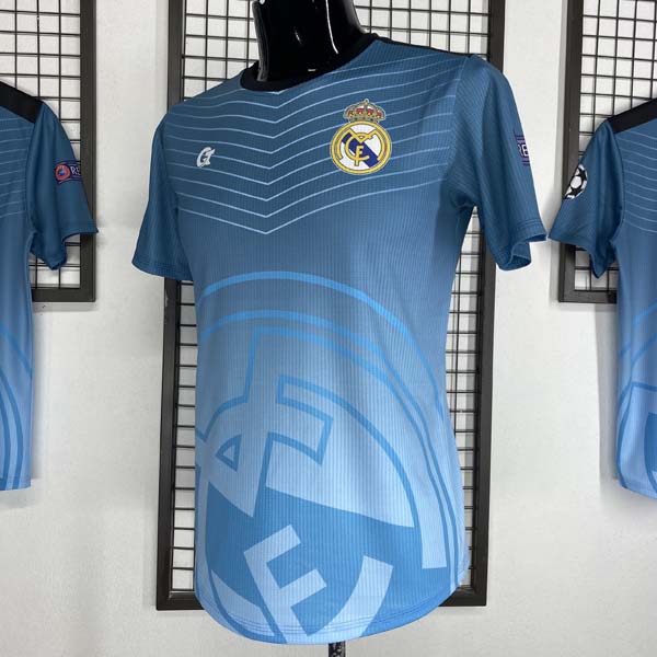 Thành phẩm áo đấu CLB Real Madrid thiết kế mới