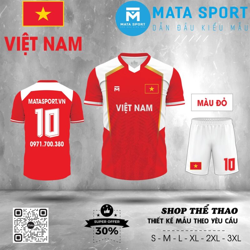 Trang phục áo đấu Việt Nam