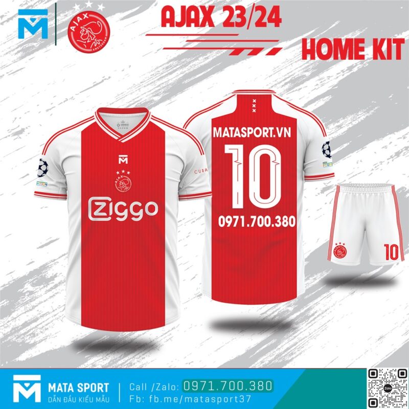 Bộ quần áo Ajax sân nhà