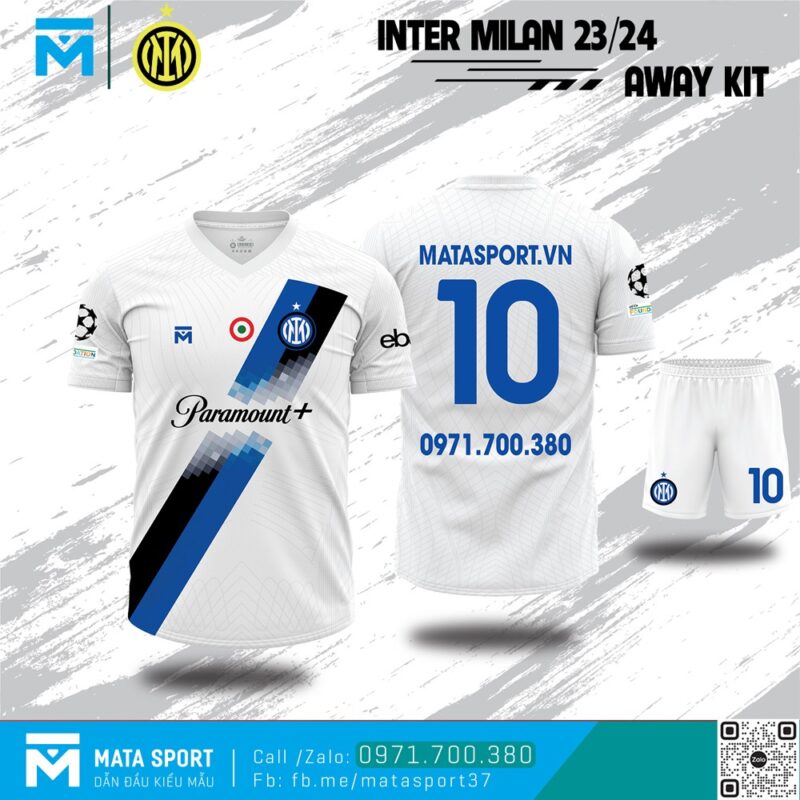 Mẫu áo Inter Milan sân khách