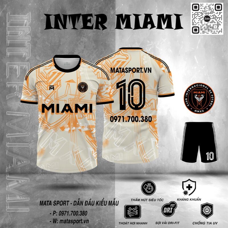 Mẫu áo đấu clb Inter Miami