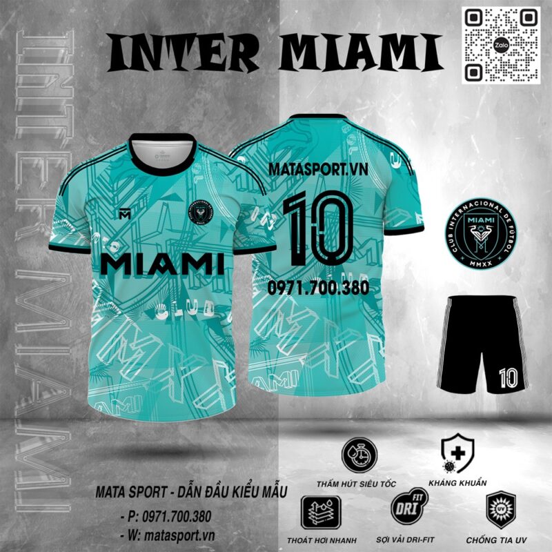 Mẫu áo Inter Miami thiết kế