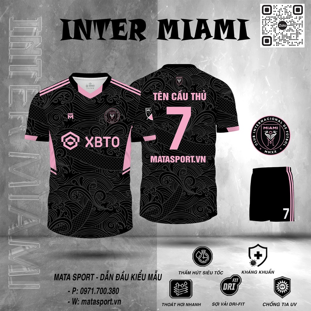 Sét đồ đá bóng Inter Miami